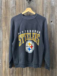 Steelers Sweatshirt -M/L-Customize Your Embroidery Wording