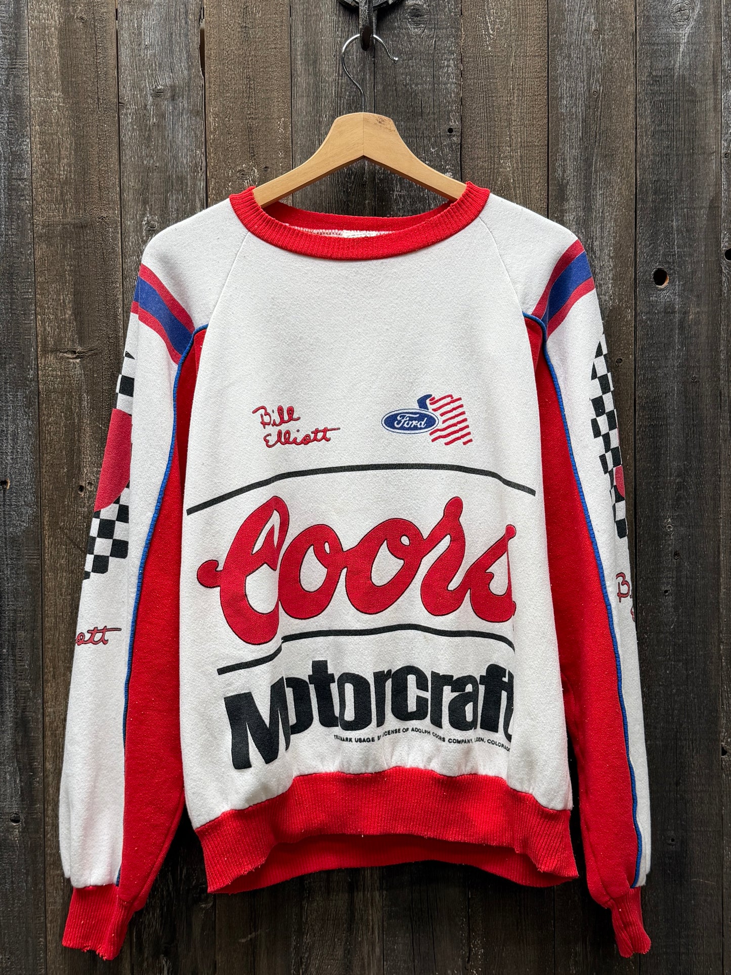 Vintage Coors Sweatshirt -M/L-Customize Your Embroidery Wording