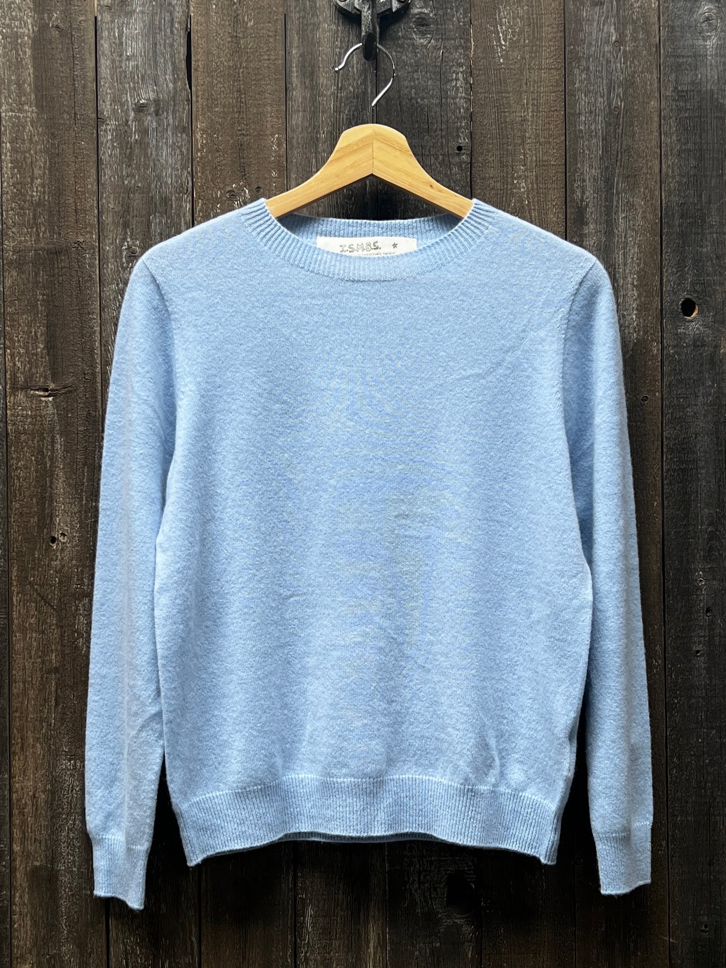 100% Cashmere Sweater - Customize Your Embroidery Wording(12 Colors)