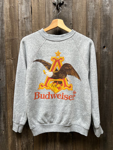 Budweiser Sweatshirt -S-Customize Your Embroidery Wording