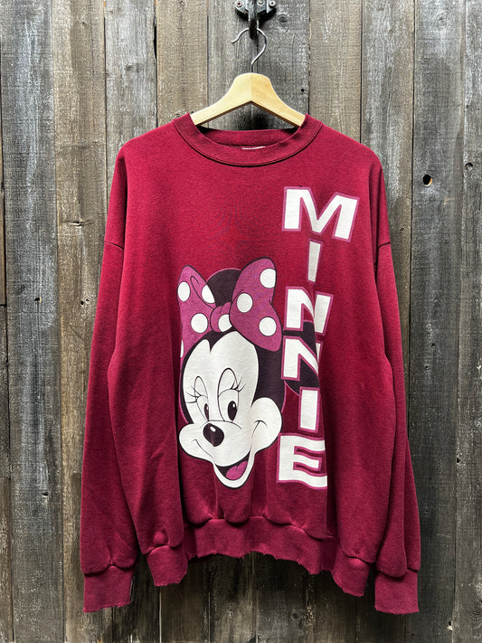 Vintage Minnie Sweatshirt-OS-Customize Your Embroidery Wording