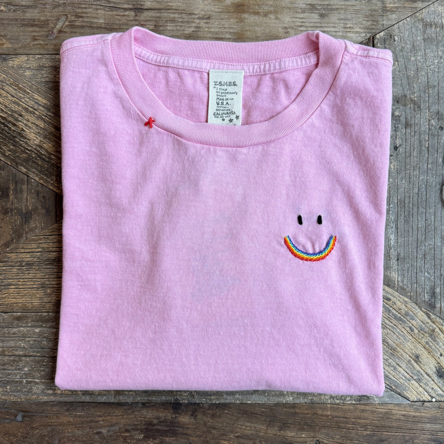 Rainbow Smiley 23 S/S TEE (6 Colors)