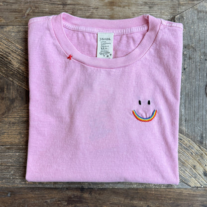 Rainbow Smiley 23 S/S TEE (6 Colors)