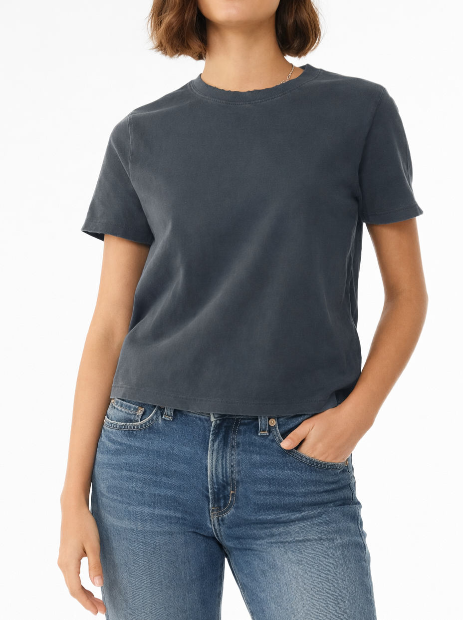 '26 EVERYDAY TEE WITH CUSTOM HAND EMBROIDERY (4 Colors)