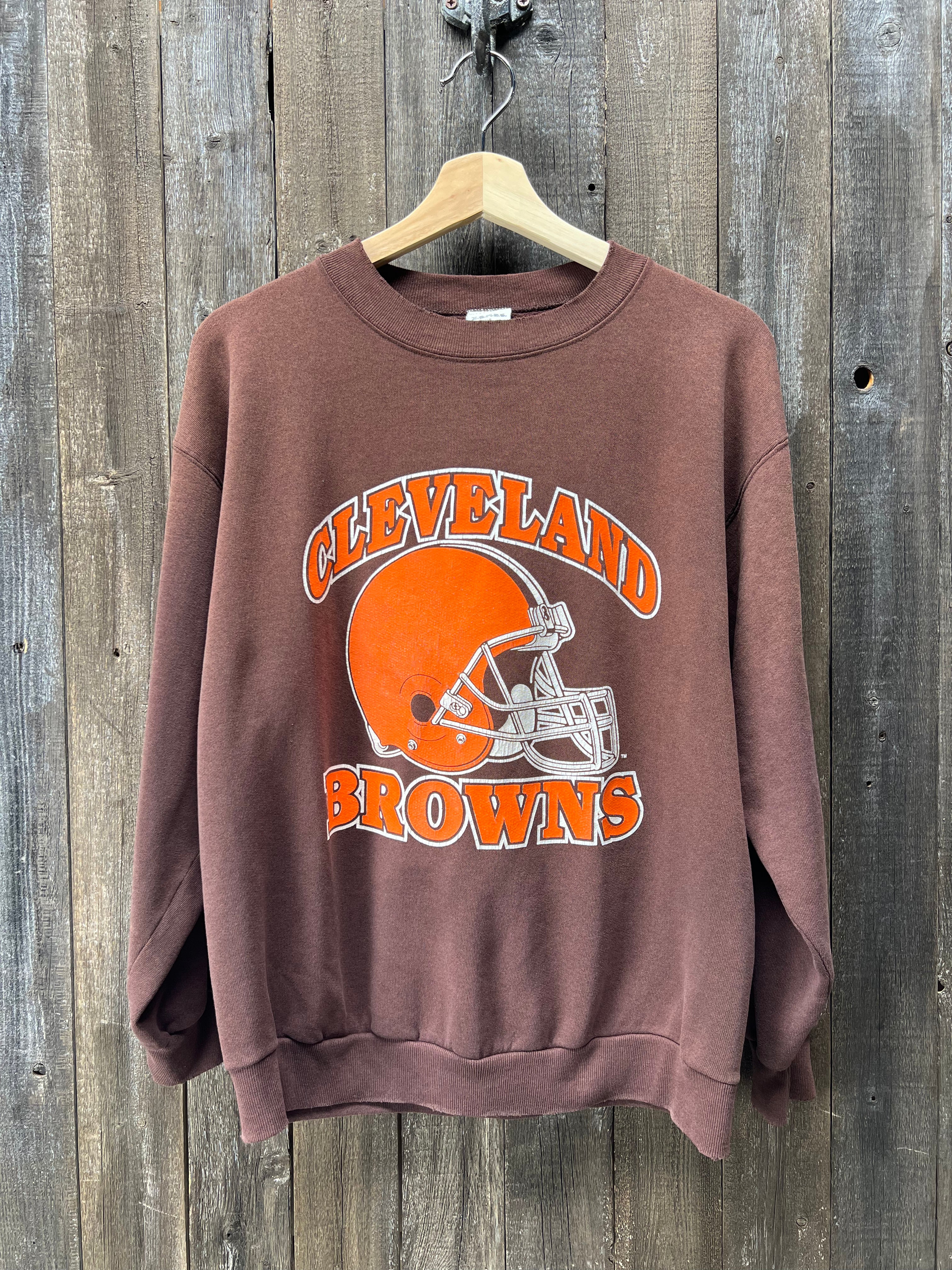 Browns vintage sweatshirt hotsell