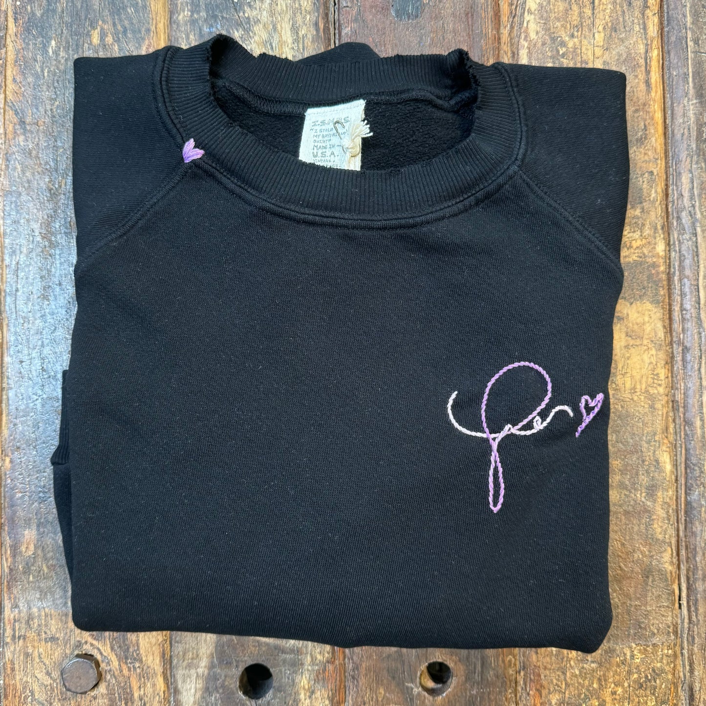 Translate Your Favorite Autograph into Embroidery Sweatshirt