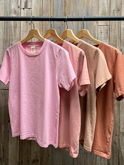 BLUSH PALETTE S/S TEE PACK WITH CUSTOM HAND EMBROIDERY (4 Colors)