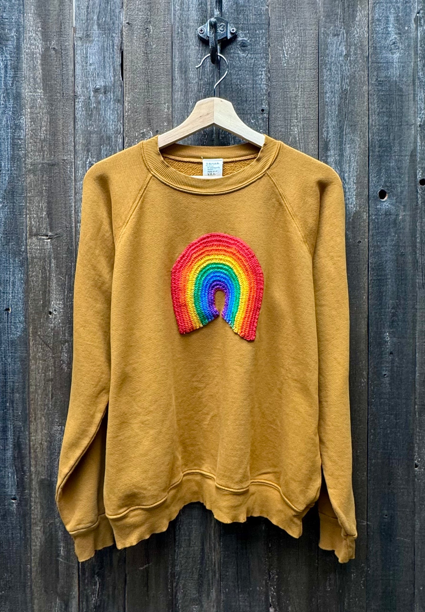Crochet Rainbow Sweatshirts (17 Colors)