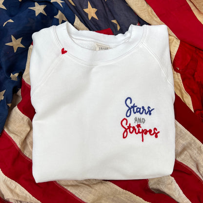 Stars and Stripes Sweatshirt(5 Colors)