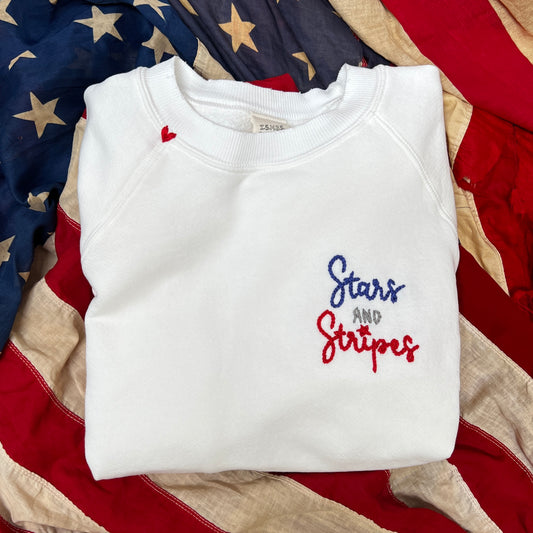 Stars and Stripes Sweatshirt(5 Colors)