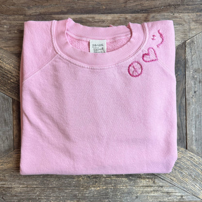 Peace Love Smile Sweatshirt