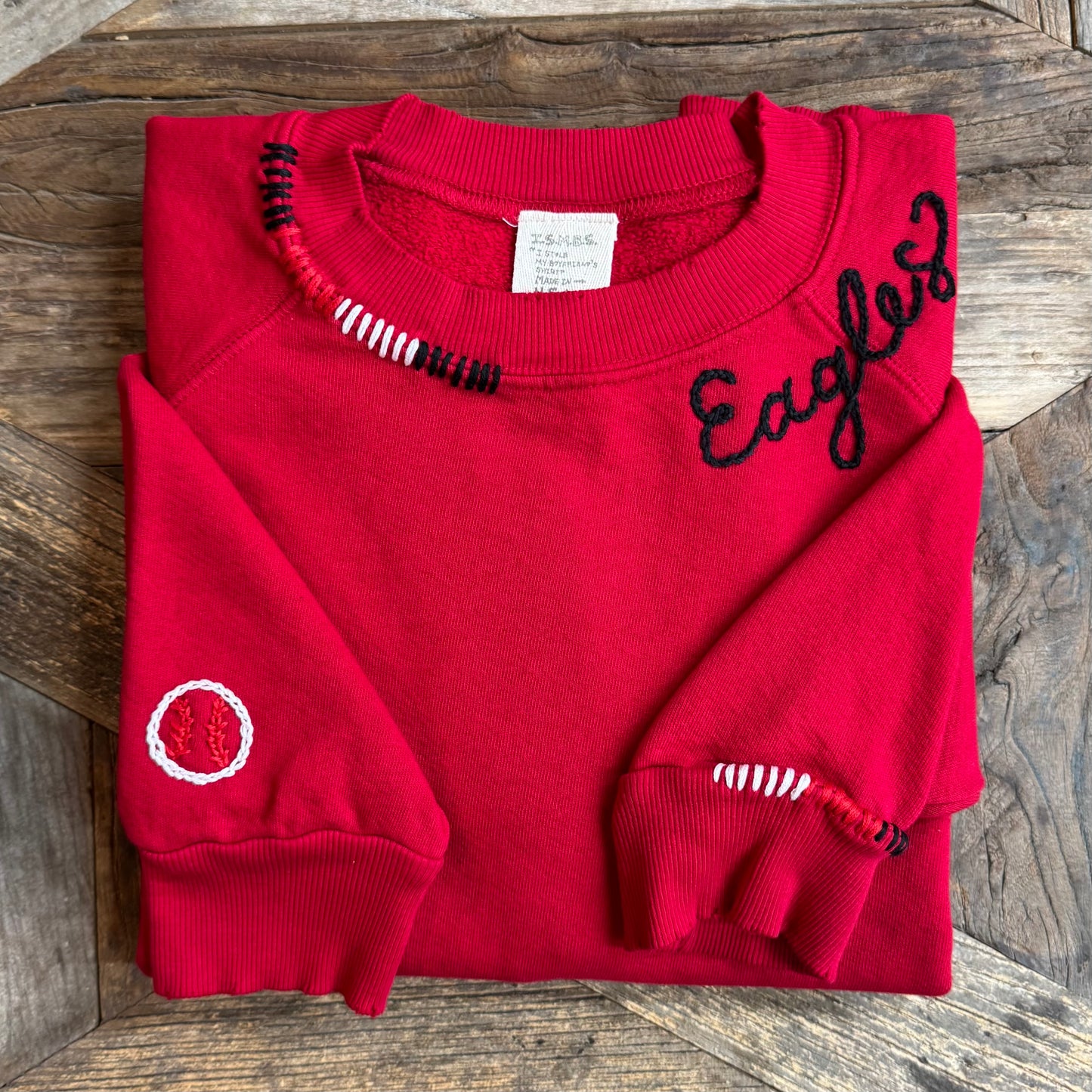 SPORTS TEAM PERSONALIZED HAND EMBROIDERY (21Colors)