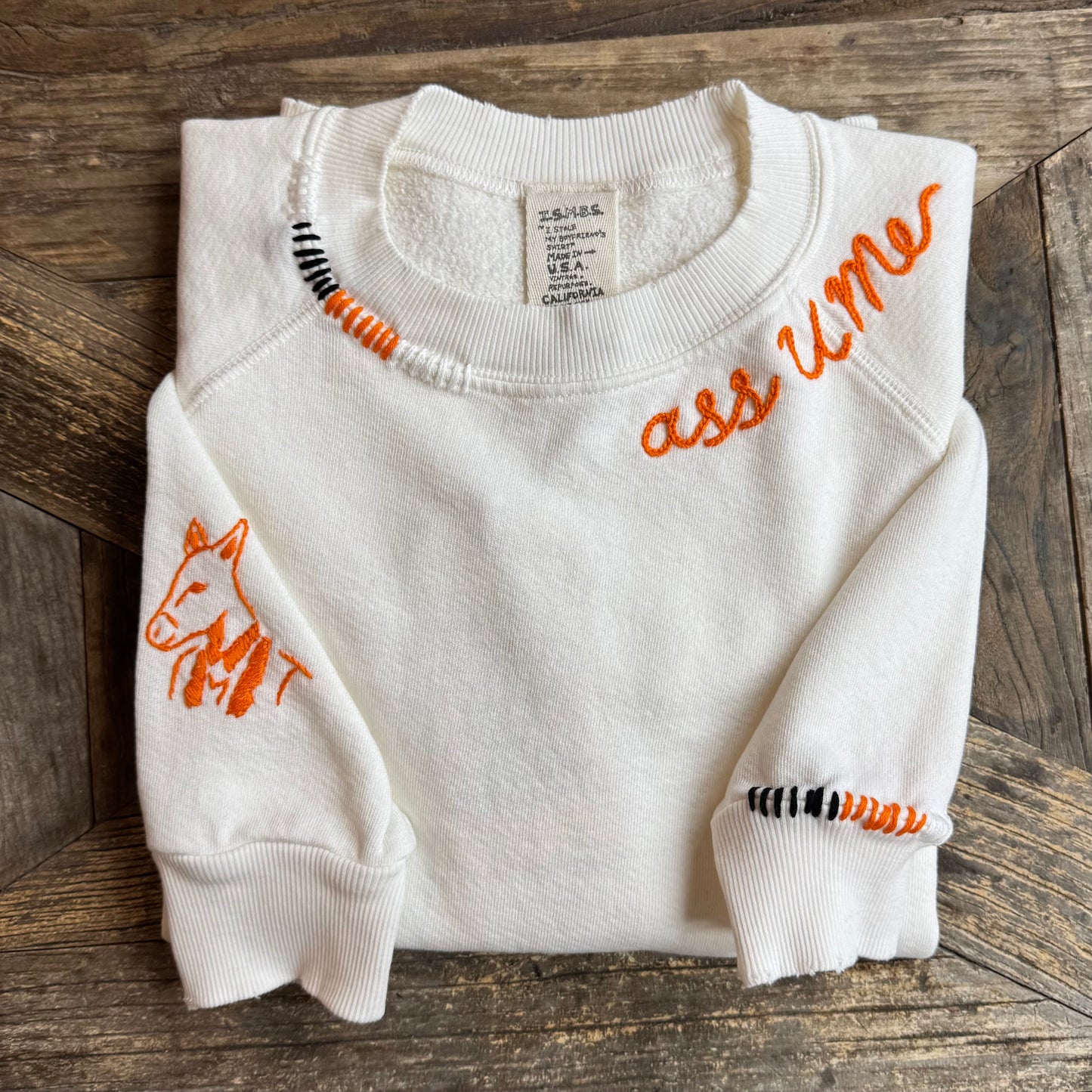 SPORTS TEAM PERSONALIZED HAND EMBROIDERY (21Colors)
