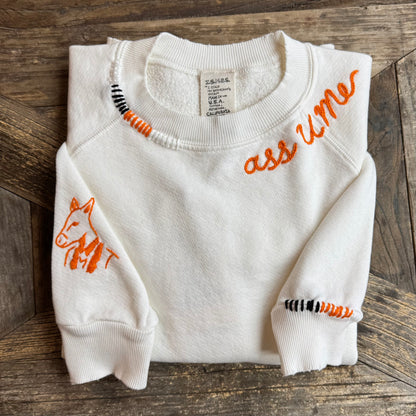 SPORTS TEAM PERSONALIZED HAND EMBROIDERY (21Colors)