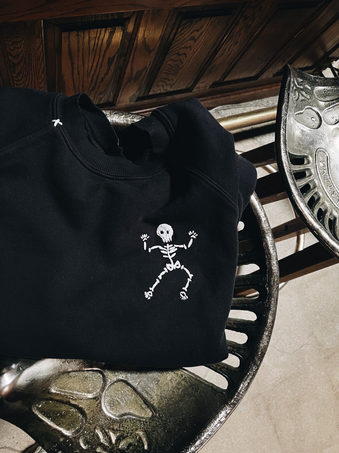 Spooky Skeleton Sweatshirt (12 Colors)