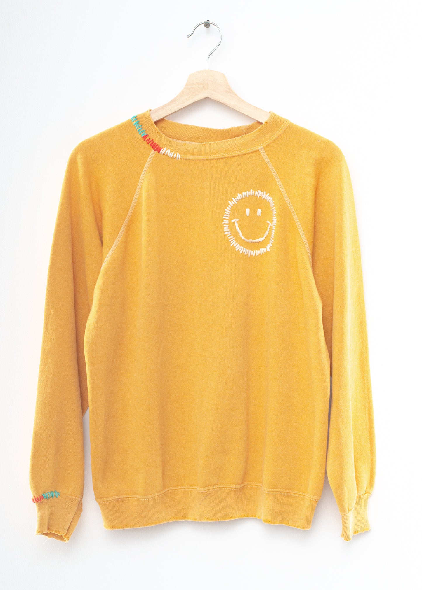 Happy Face Rainbow Sweatshirt (8 Colors)