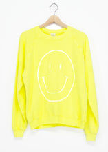 Neon Big Smiley Face Sweatshirt (4 Colors)