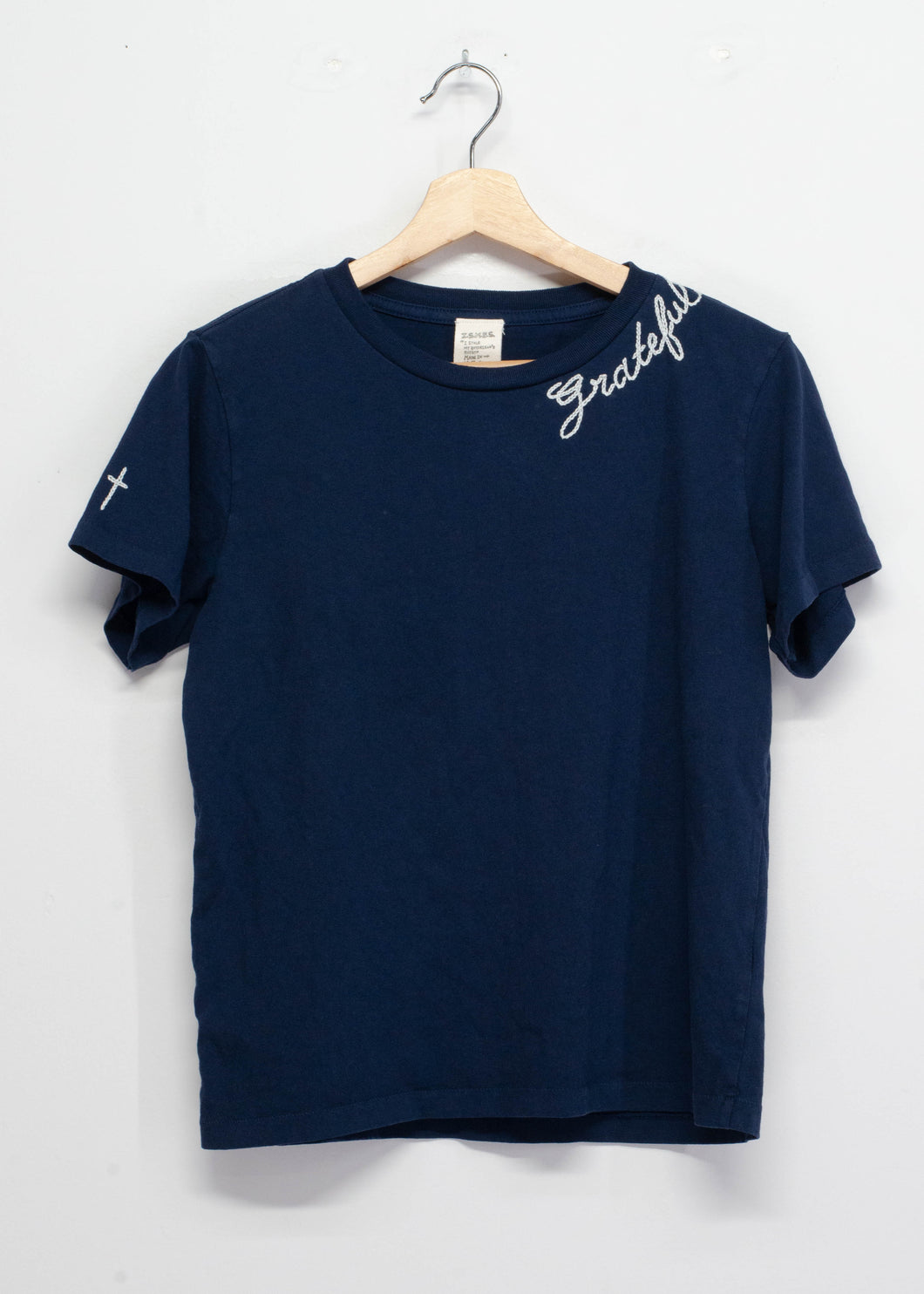 Grateful 23 S/S TEE WITH CUSTOM HAND EMBROIDERY (6 Colors)