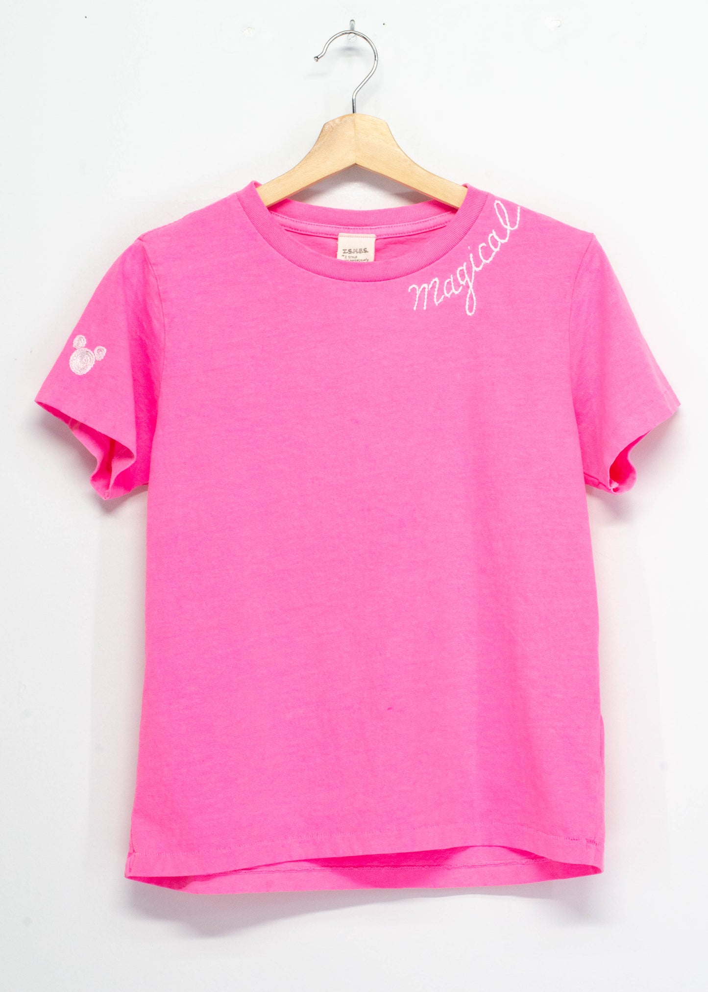 Magical 23 S/S TEE WITH PERSONALIZED HAND EMBROIDERY (6 Colors)