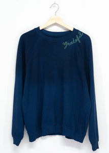 Grateful Embroidery Sweatshirt-5Colors