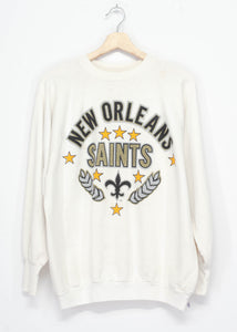 new orleans saints sweatshirt vintage