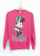 Vintage Minnie Sweatshirt -S- Customize Your Embroidery Wording