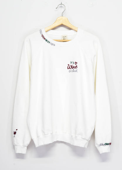 It's Wine O'Clock Sweatshirt (8Colors)