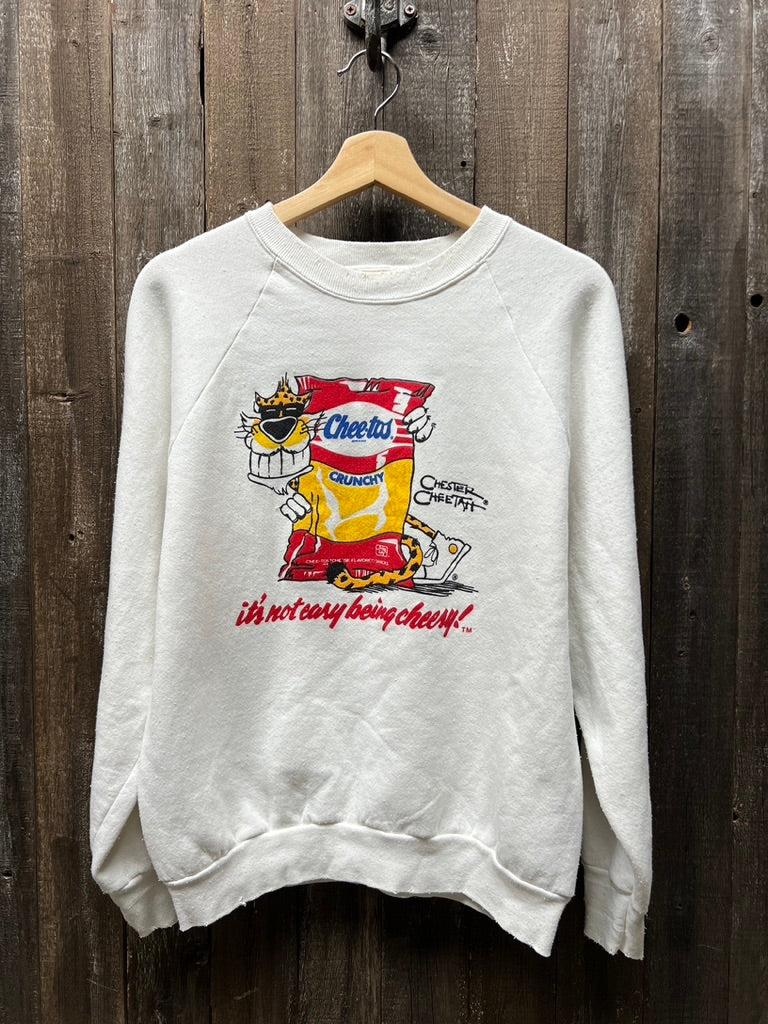 Vintage Chee.tos Sweatshirt -S/M-Customize Your Embroidery Wording