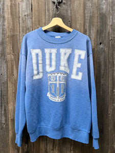 Duke Sweatshirt -L-Customize Your Embroidery Wording
