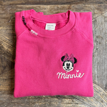 Mickey or Minnie Patch WITH PERSONALIZED EMBROIDERY (18 Colors)