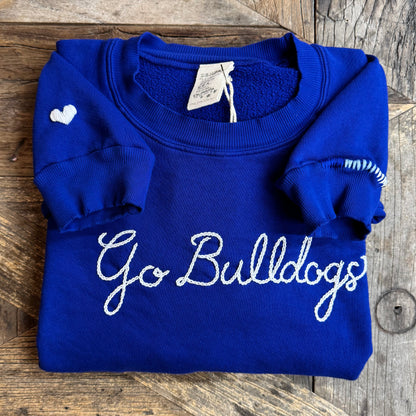 SPORTS TEAM PERSONALIZED HAND EMBROIDERY ON CHEST (19 Colors)