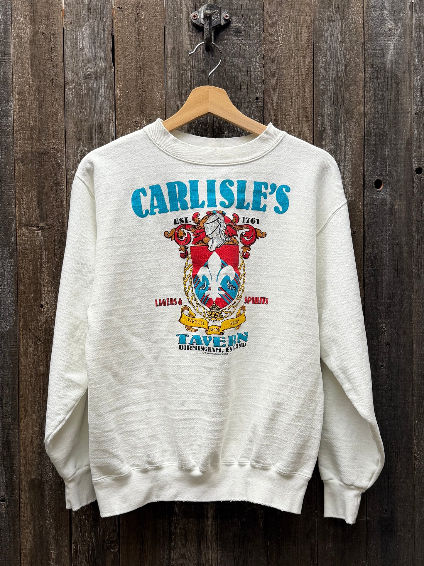 Vintage 1991’ Charlisle’s Sweatshirt -S/M-Customize Your Embroidery Wording