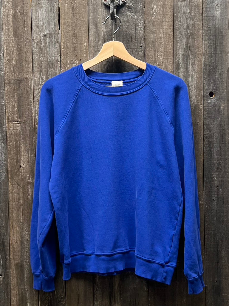 Solid Sweatshirt - Cobalt Blue