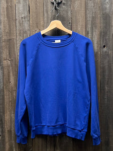 Solid Sweatshirt - Blue