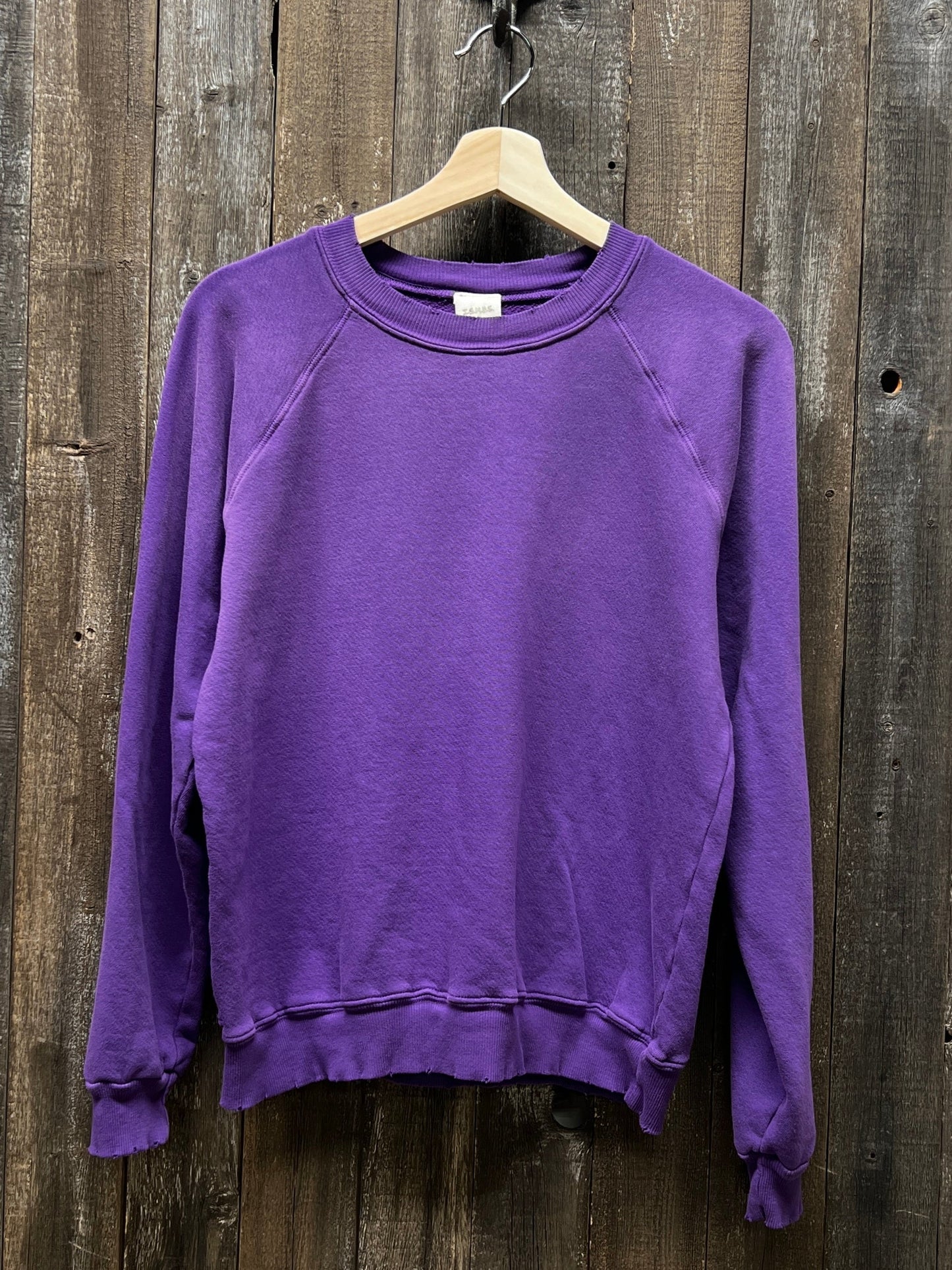 Solid Sweatshirt - Purple