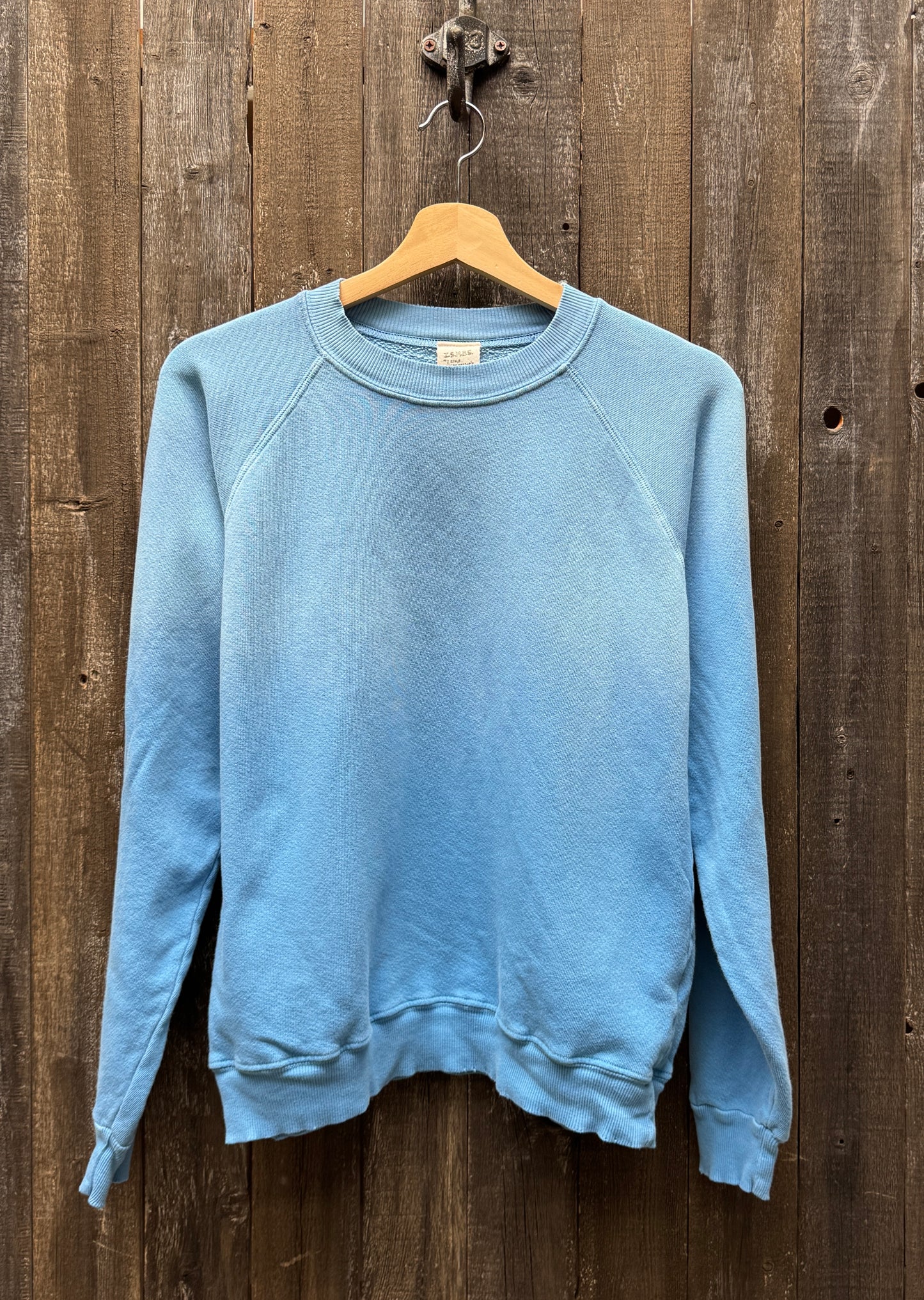 CUT & SEW SAIL AWAY SWEATSHIRT WITH CUSTOM HAND EMBROIDERY(4 Colors)