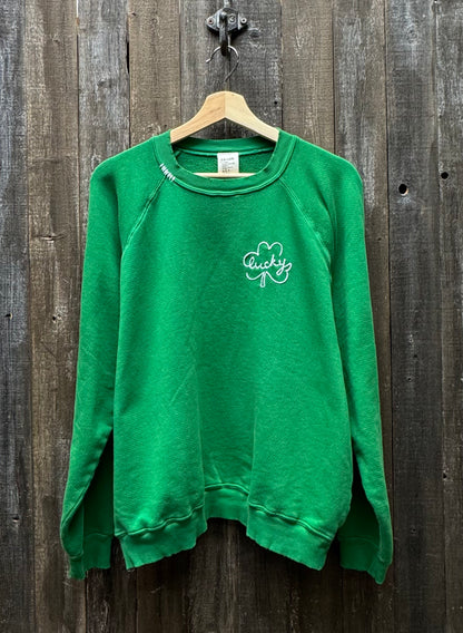 Lucky Clover Sweatshirt(4 Colors)