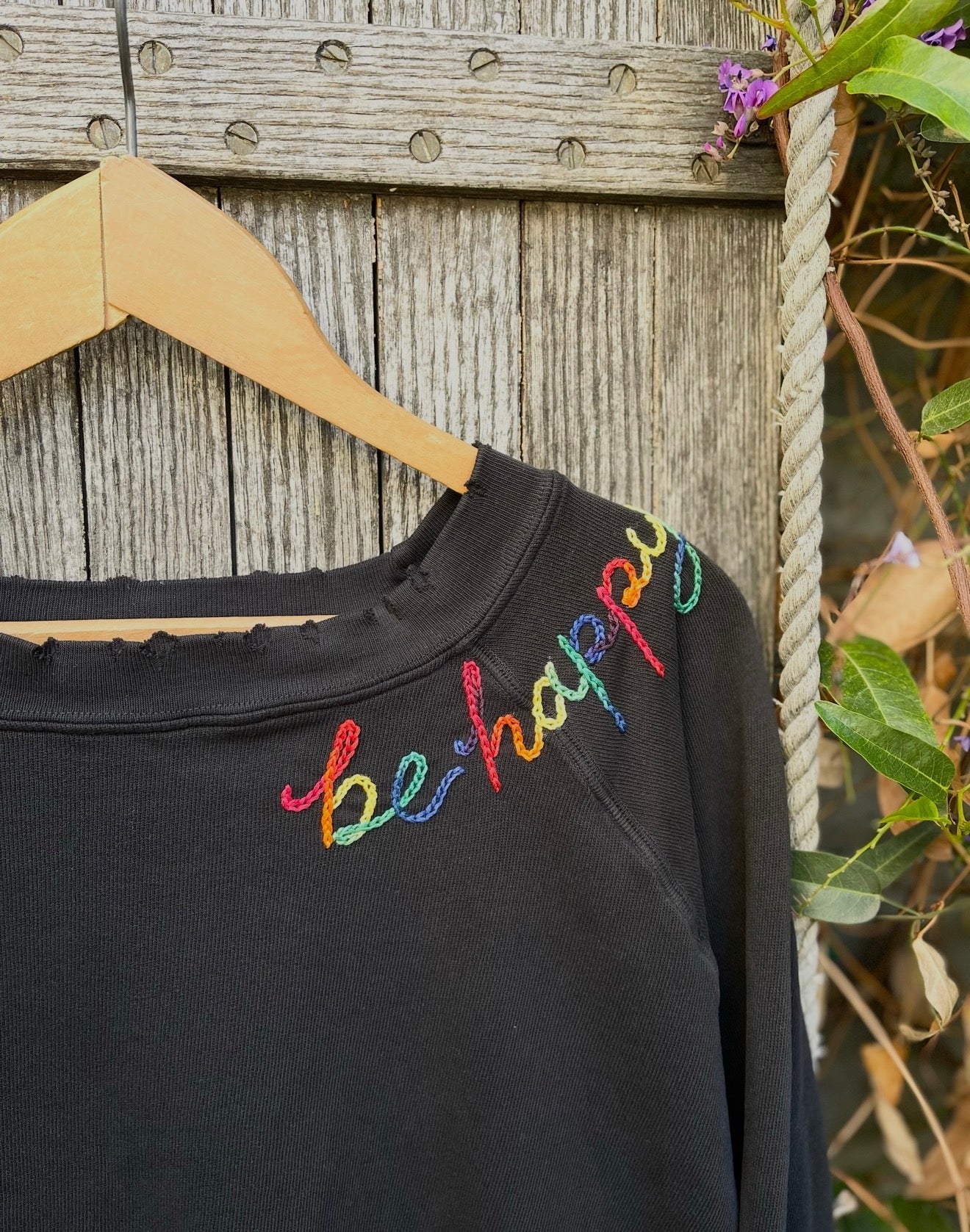 be happy rainbow Sweatshirts  (20 Colors)
