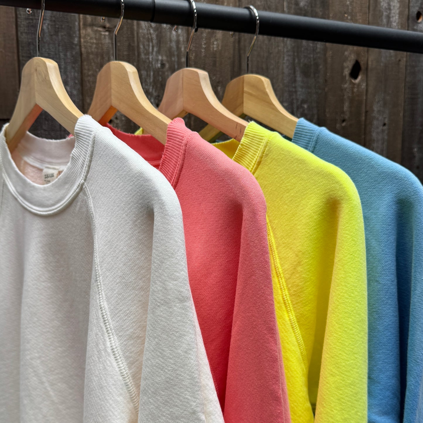 CUT & SEW SAIL AWAY SWEATSHIRT WITH CUSTOM HAND EMBROIDERY(4 Colors)