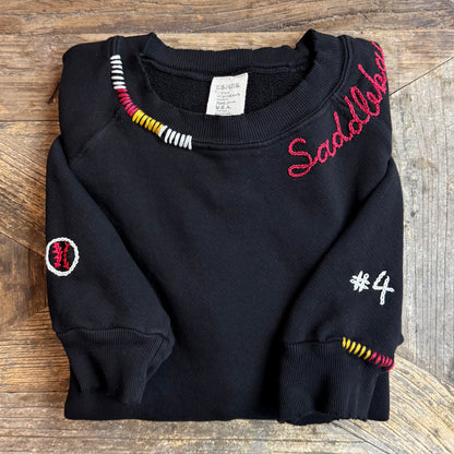 SPORTS TEAM PERSONALIZED HAND EMBROIDERY (21Colors)