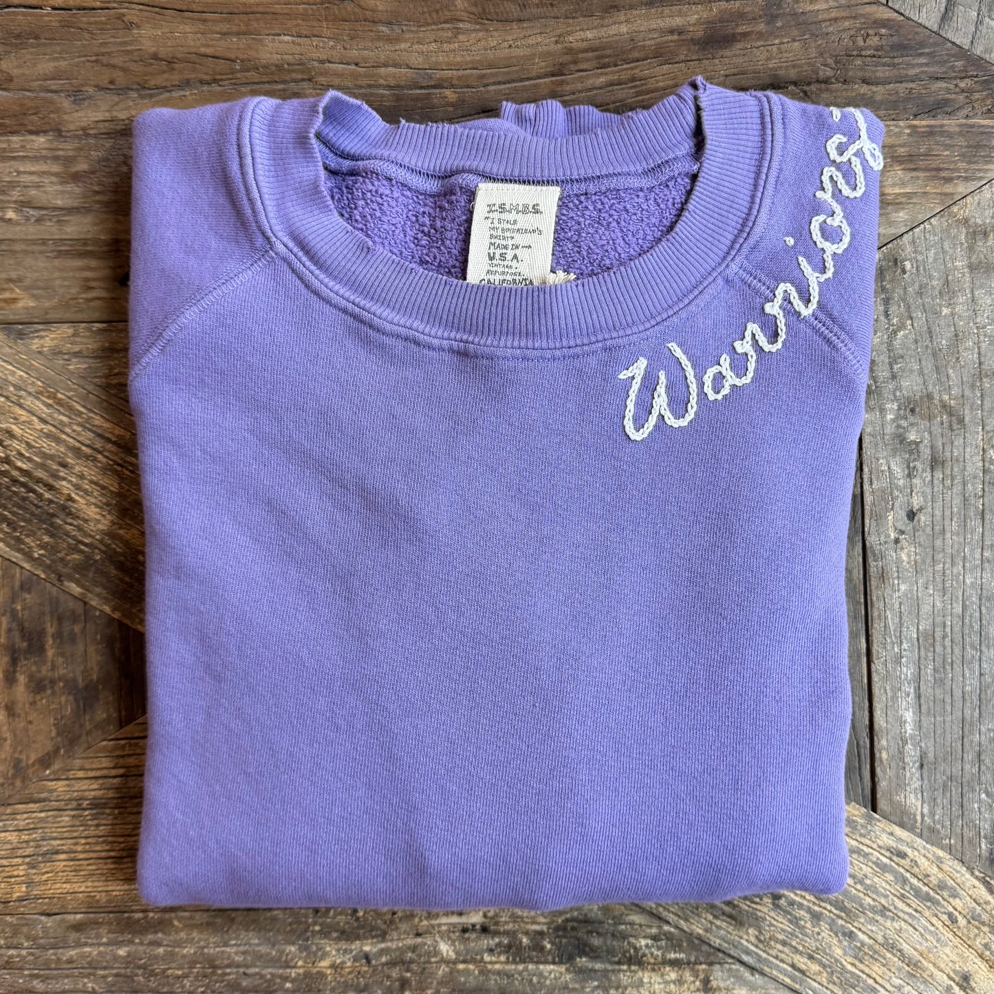 PASTEL SWEATS WITH CUSTOM HAND EMBROIDERY (7 colors)
