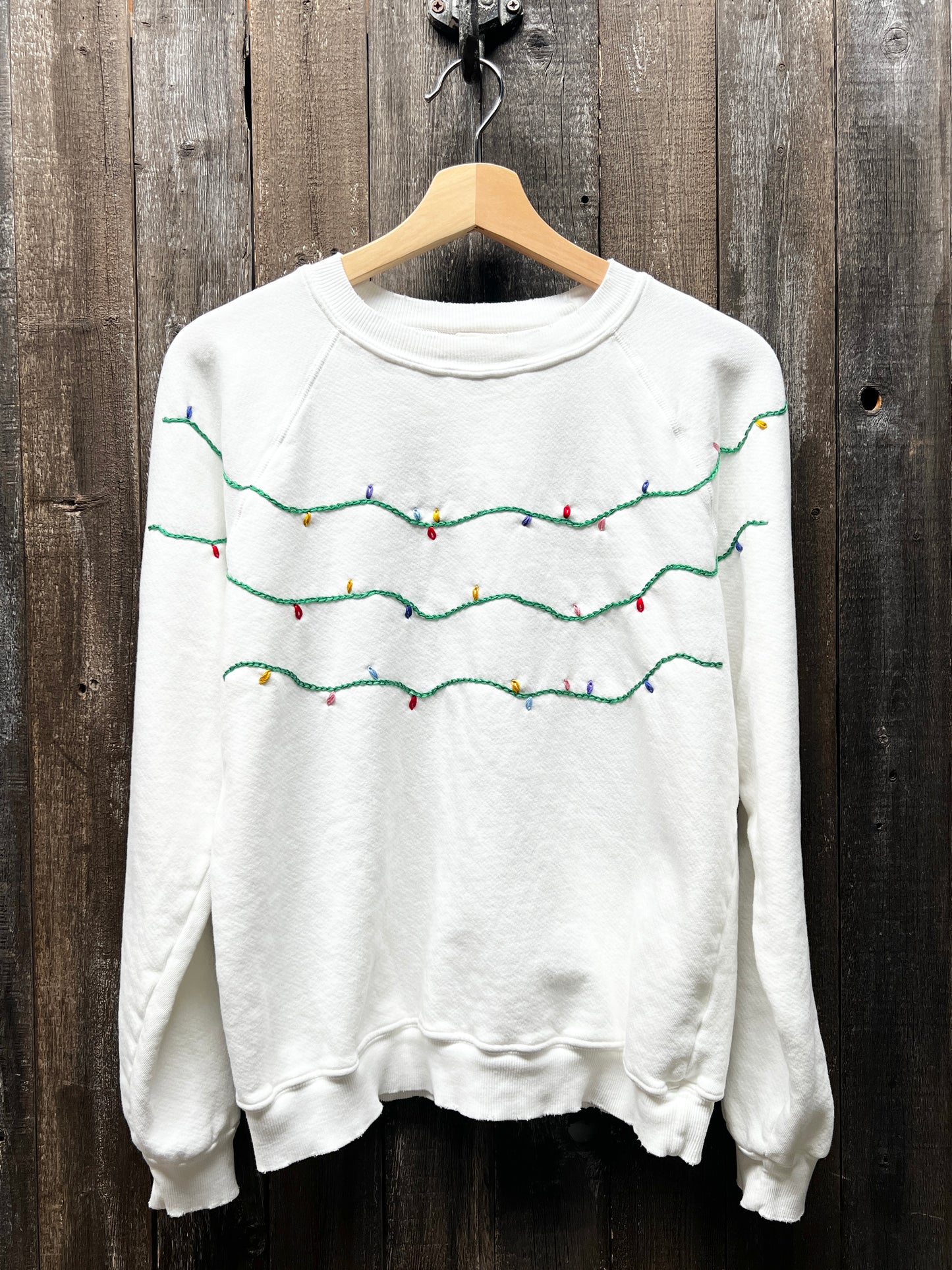 Christmas Lights Sweatshirt (7Colors)