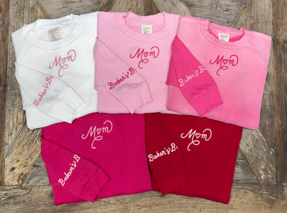 Dear Mom Sweatshirts (12 Colors)