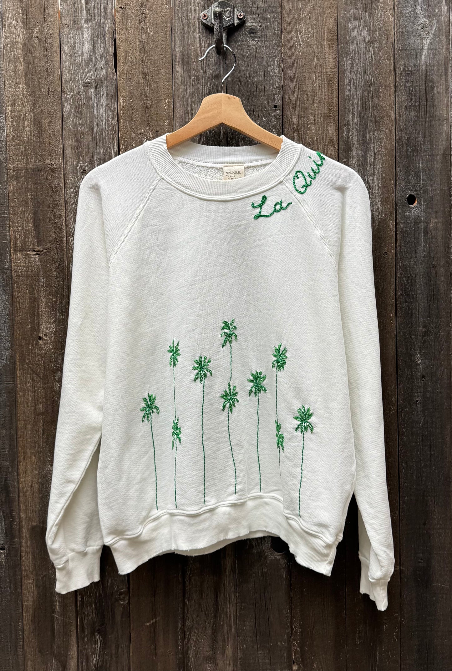 Palm Trees Sweatshirts WITH CUSTOM HAND EMBROIDERY (18 Colors)