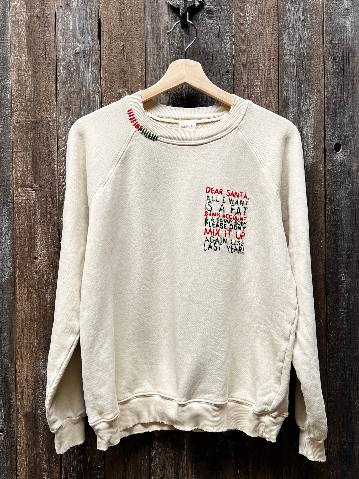 Dear Santa Sweatshirt (8Colors)