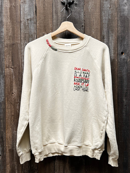 Dear Santa Sweatshirt (8Colors)