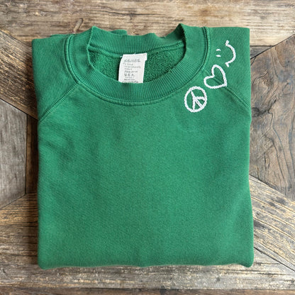 Peace Love Smile Sweatshirt