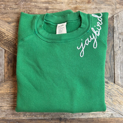 CUT & SEW COLOR COOL COLOR SWEATS WITH CUSTOM HAND EMBROIDERY (7 Colors)