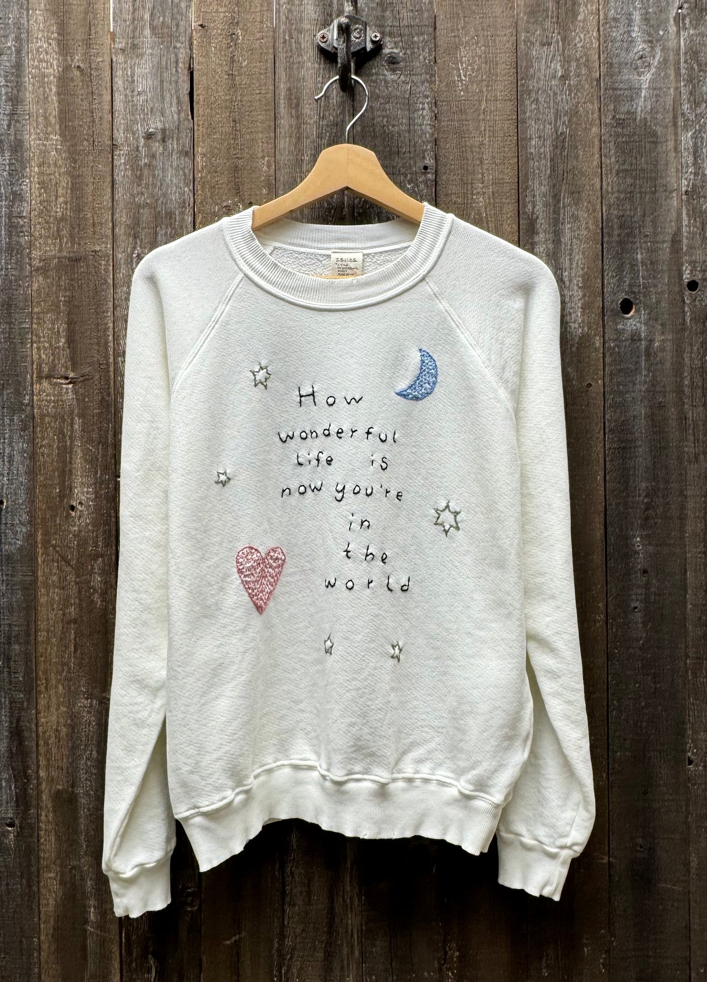 Life is Wonderful Sweatshirt-Customize w/ Favorite Lyrics or Quotes (16 Colors)