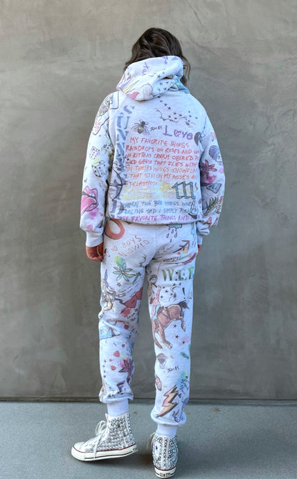My Favorite Things Hoodie - H.Grey